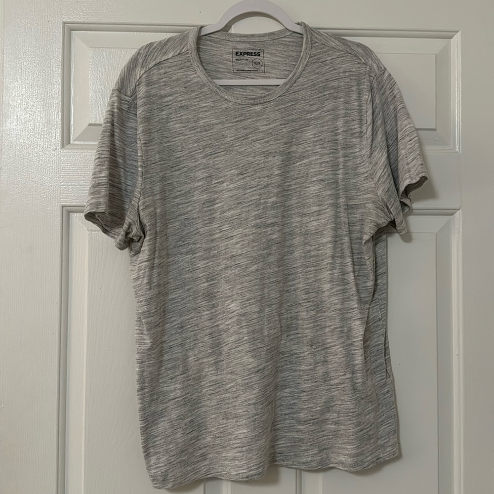 XL Men’s Express Basic Tee Marl Gray